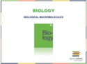Biological Macromolecules Resources