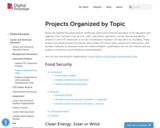 CTE Projects Organized by Topic