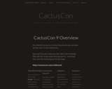 CactusCon 9 (2021) — CactusCon