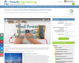 Wind Power! Designing a Wind Turbine