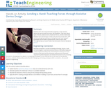 Lending a Hand: Teaching Forces through Assistive Device Design