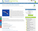 Balsa Glider Competition