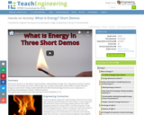 What Is Energy? Short Demos