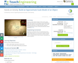 Build an Approximate Scale Model of an Object