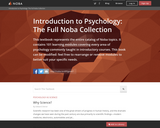 Introduction to Psychology: The Full Noba Collection
