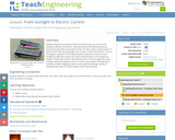 From Sunlight to Electric Current