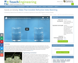 Make That Invisible! Refractive Index Matching