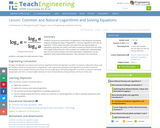 Common and Natural Logarithms and Solving Equations