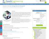 Energy Sources Research