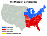 U.S. History, A Nation on the Move: Westward Expansion, 1800–1860, The Missouri Crisis
