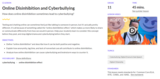 Connecticut Model Digital Citizenship for Grade Eleven, Online Disinhibition and Cyberbullying