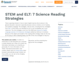 STEM and ELT: 7 Science Reading Strategies