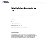 5.NBT.1 Multiplying Decimals by 10