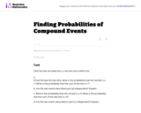 S-CP Finding Probabilities of Compound Events
