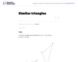 G-SRT Similar triangles