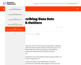 S-ID.3 Describing Data Sets with Outliers
