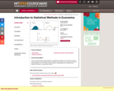 Introduction to Statistical Methods in Economics, Spring 2009