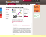 Biomedical Information Technology, Fall 2008