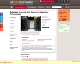 Database, Internet, and Systems Integration Technologies, Fall 2013