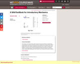 A WikiTextBook for Introductory Mechanics, Fall 2009