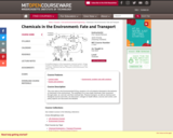 Chemicals in the Environment: Fate and Transport, Fall 2004