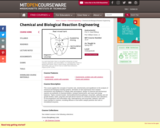 Chemical and Biological Reaction Engineering, Spring 2007