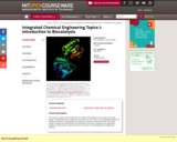 Integrated Chemical Engineering Topics I: Introduction to Biocatalysis, Fall 2004
