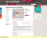 Applied Economics for Managers, Summer 2004