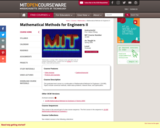 Mathematical Methods for Engineers II, Spring 2006