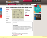 Strong Interactions: Effective Field Theories of QCD, Spring 2006