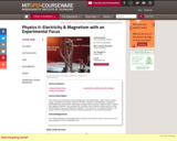 Physics II: Electricity and Magnetism with an Experimental Focus, Spring 2005