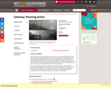 Gateway: Planning Action, Fall 2007