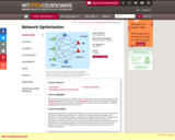 Network Optimization, Fall 2010