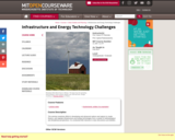 Infrastructure and Energy Technology Challenges, Fall 2011