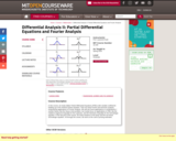 Differential Analysis II: Partial Differential Equations and Fourier Analysis, Spring 2016