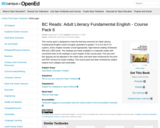 BC Reads: Adult Literacy Fundamental English - Course Pack 6