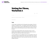 Voting for Three, Variation 1