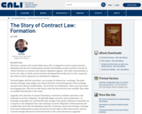 The Story of Contract Law: Formation
