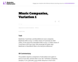 Music Companies, Variation 1