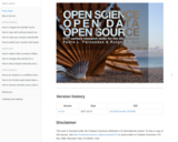 Open Science, Open Data, Open Source