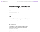 Stock Swaps, Variation 2