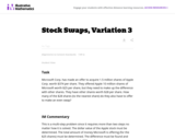 Stock Swaps, Variation 3