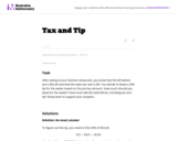 Tax and Tip
