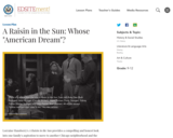 A Raisin in the Sun: Whose "American Dream"?