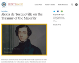Alexis de Tocqueville on the Tyranny of the Majority