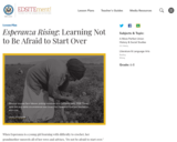 Esperanza Rising: Learning Not to Be Afraid to Start Over