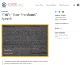 FDR's "Four Freedoms" Speech