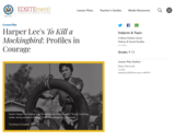 Harper Lee's To Kill a Mockingbird: Profiles in Courage