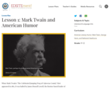 Lesson 1: Mark Twain and American Humor