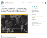 Lesson 1: Martin Luther King, Jr. and Nonviolent Resistance